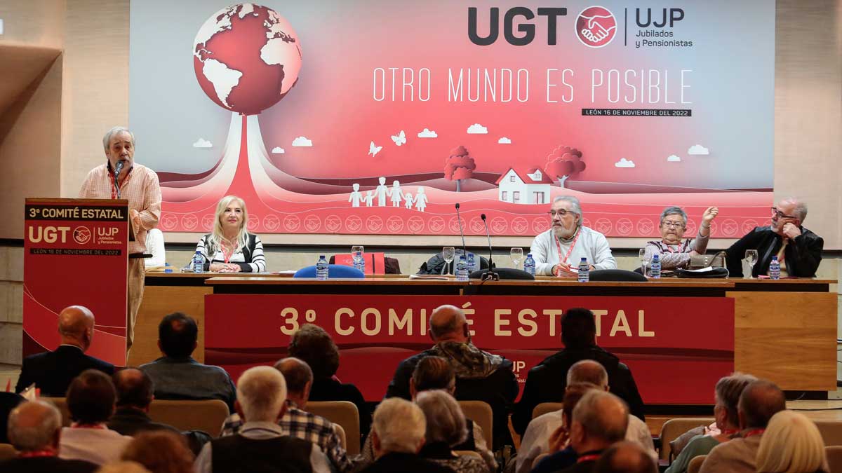 Celebración del III Comité Estatal de Jubilados y Pensionistas de UGT. | CAMPILLO / ICAL