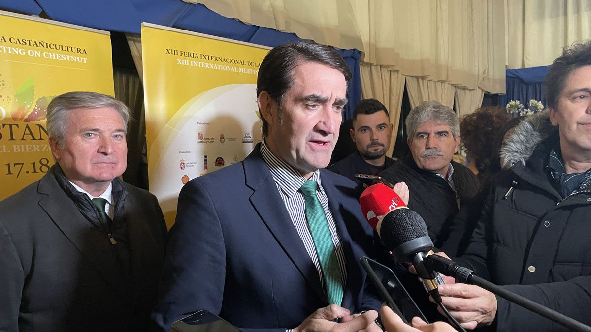 Suárez-Quiñones en su visita a Biocastanea 2022. | Javier Fernández Suárez-Quiñones en su visita a Biocastanea 2022. | Javier Fernández