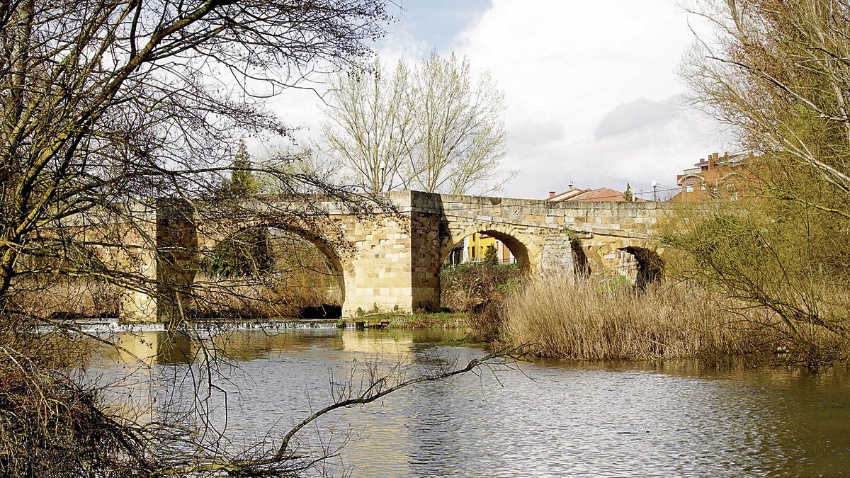 La Ruta de las Lanzas discurre por la ribera del río Cea y cuenta con ya con la preceptiva señalización tanto orientativa como interpretativa. | L.N.C.