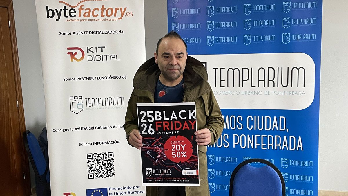 El presidente de Templarium, Felipe Álvarez. | Javier Fernández El presidente de Templarium, Felipe Álvarez. | Javier Fernández