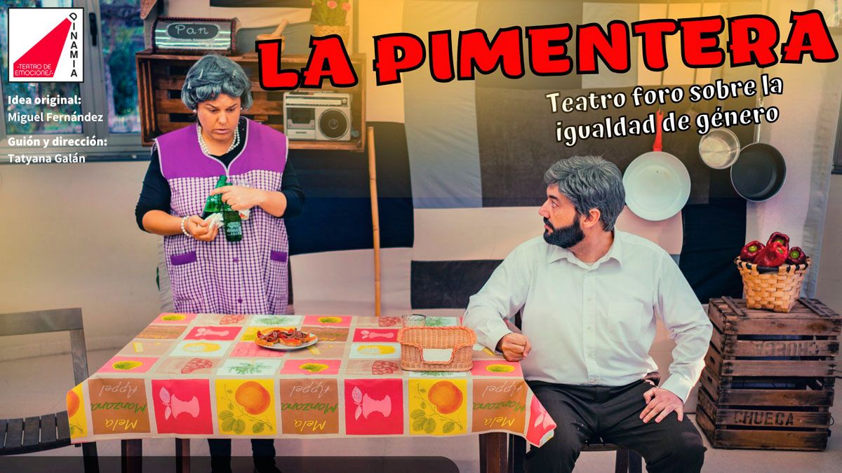 Cartel de la obra de teatro que se incluye en la programación.