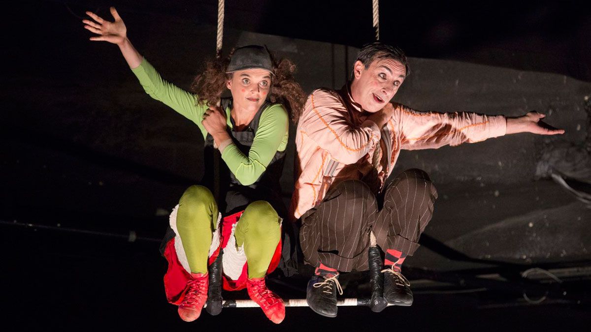 Una de las escenas del espectáculo que se podrá verse en Ponferrada. Una de las escenas del espectáculo que se podrá verse en Ponferrada.