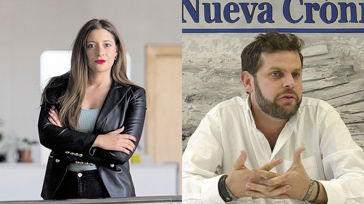 Ester Muñoz tomará el relevo de Javier Santiago al frente del PP de León. | SAÚL ARÉN / MAURICIO PEÑA