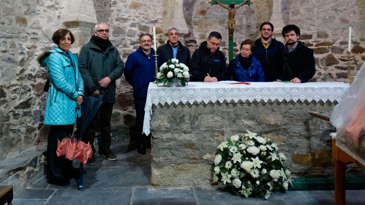 Recepción de las obras por las autoridades.