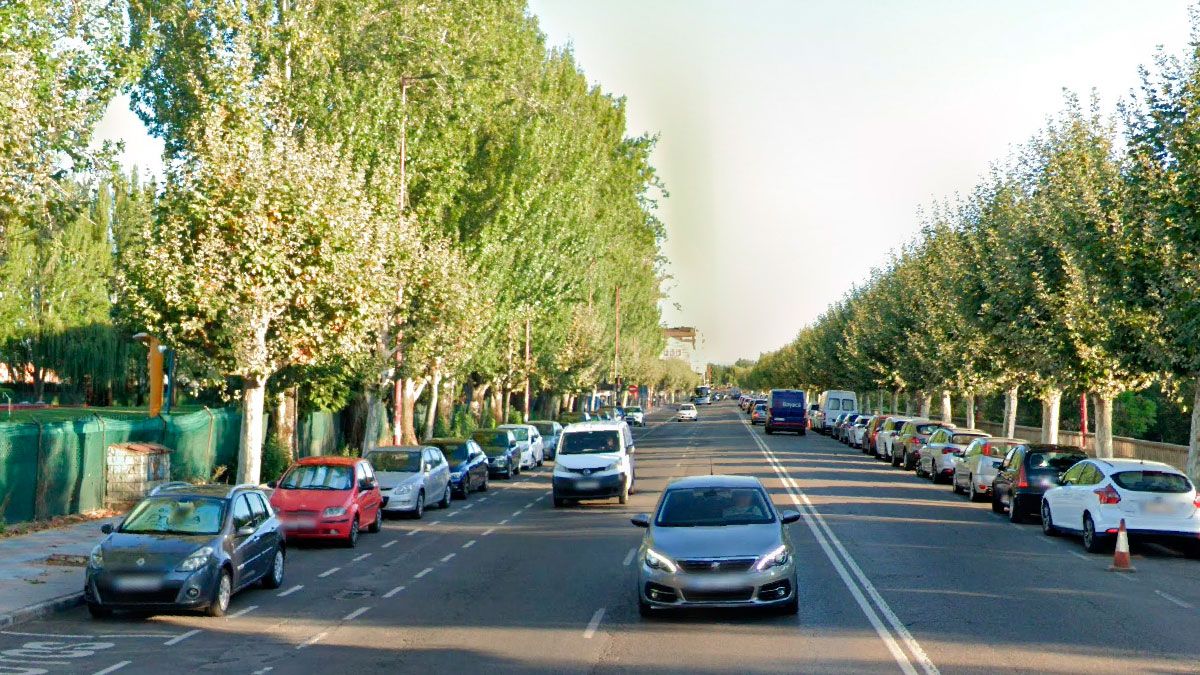 Vista de la avenida Sáenz de Miera. | L.N.C.