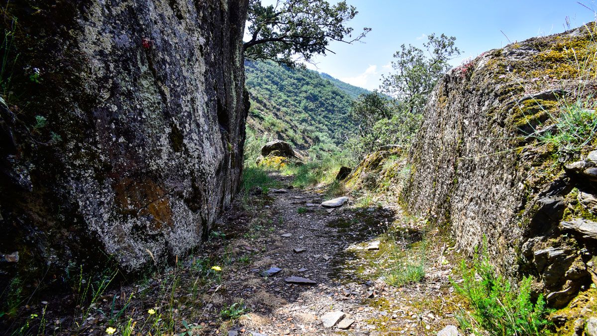 Canales romanos de Las Médulas.