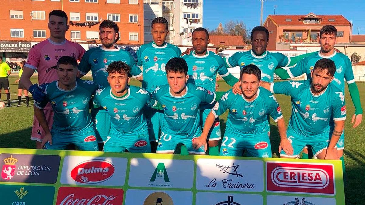 Once inicial que presentó el Astorga. | ATLETICOASTORGA Once inicial que presentó el Astorga. | ATLETICOASTORGA