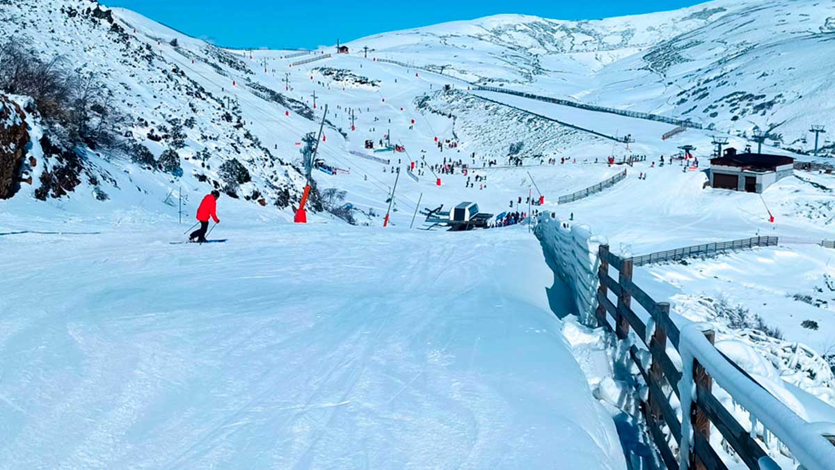 Imagen de archivo de la estación de esquí. | L.N.C.