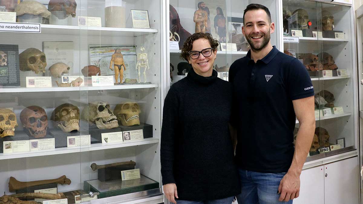 Laura Rodríguez y Saúl Manzano, investigadores de la ULE. | L.N.C. Laura Rodríguez y Saúl Manzano, investigadores de la ULE. | L.N.C.