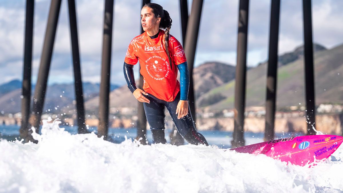 María Martín Granizo, durante su participación en la final del Campeonato del Mundo. | ISA María Martín Granizo, durante su participación en la final del Campeonato del Mundo. | ISA