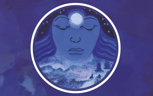 Ilustración de la portada de 'Miradas de luna'. | L.N.C.