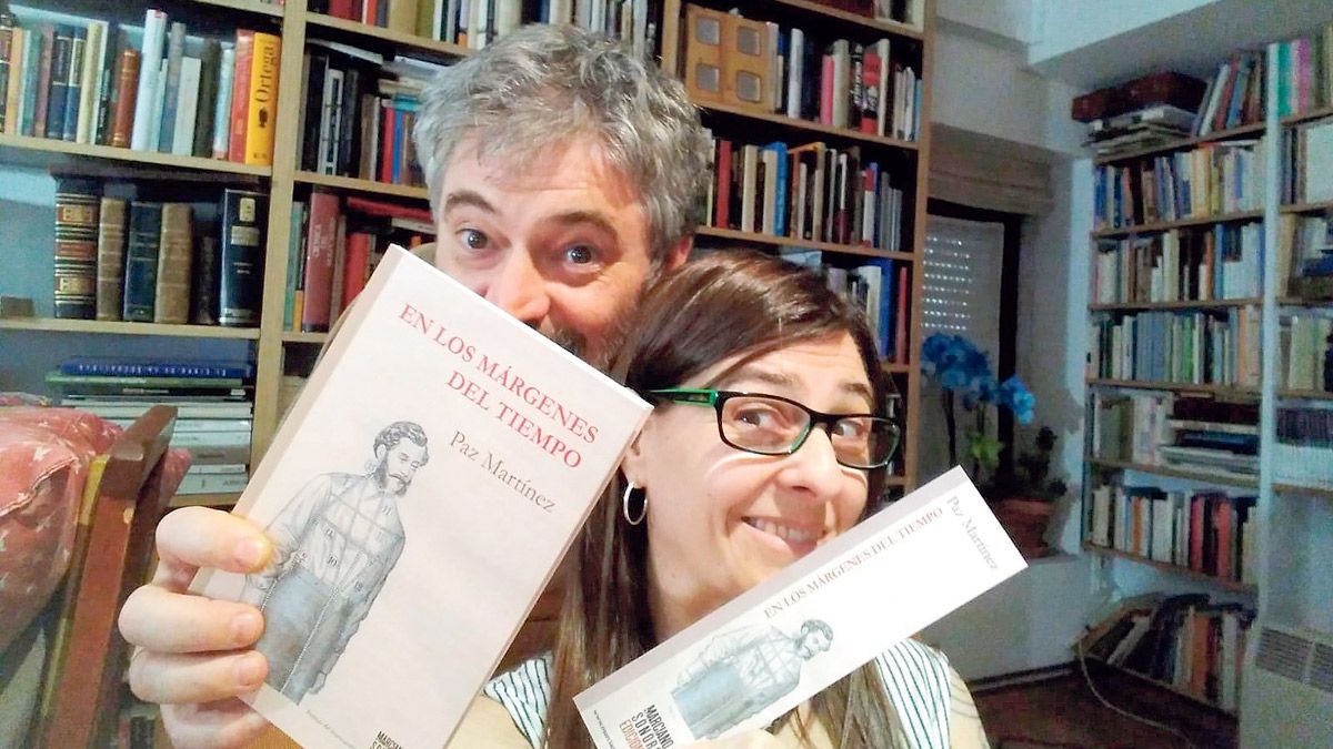 Jesús Palmero y Cristina Pimentel, responsables de Marciano Sonoro Ediciones. | L.N.C.