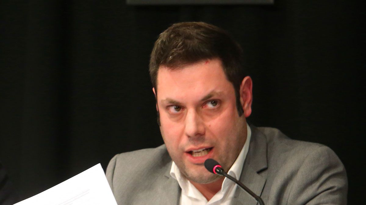 Iván Alonso es el portavoz de Coalición por El Bierzo. Iván Alonso es el portavoz de Coalición por El Bierzo.