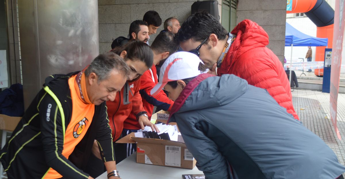 Carrera solidaria organizada por Beer Runners ayer en Ponferrada. :: l.n.c.