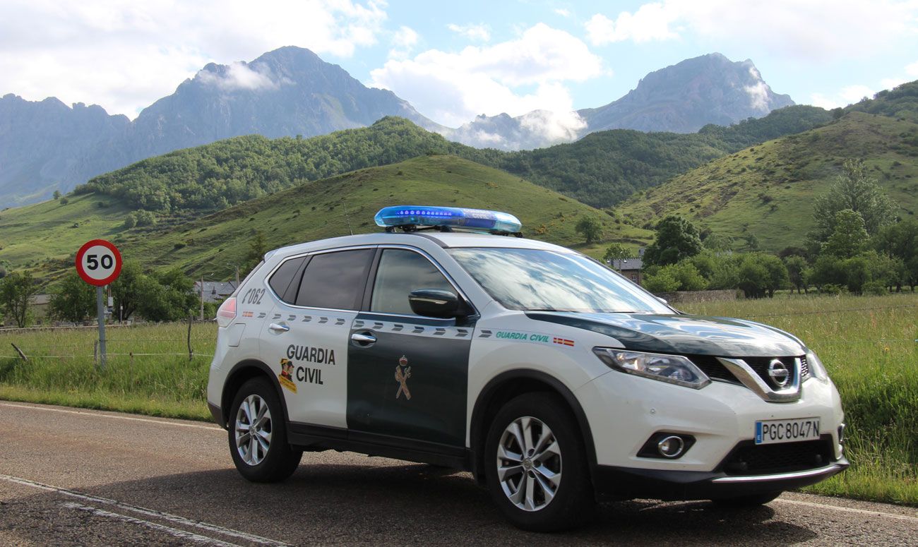 Coche patrulla de la Guardia Civil.