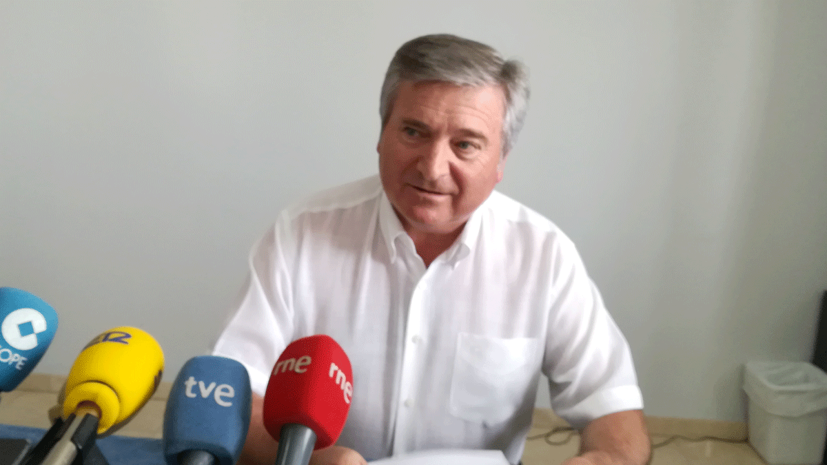 El alcalde de Carracedelo, Raúl Valcarce.