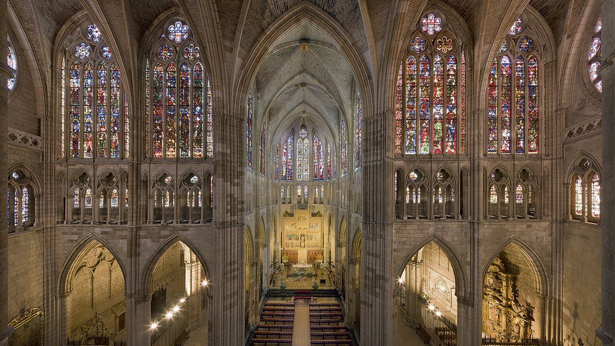 Interior de la Catedral de León. |IMAGEN MAS