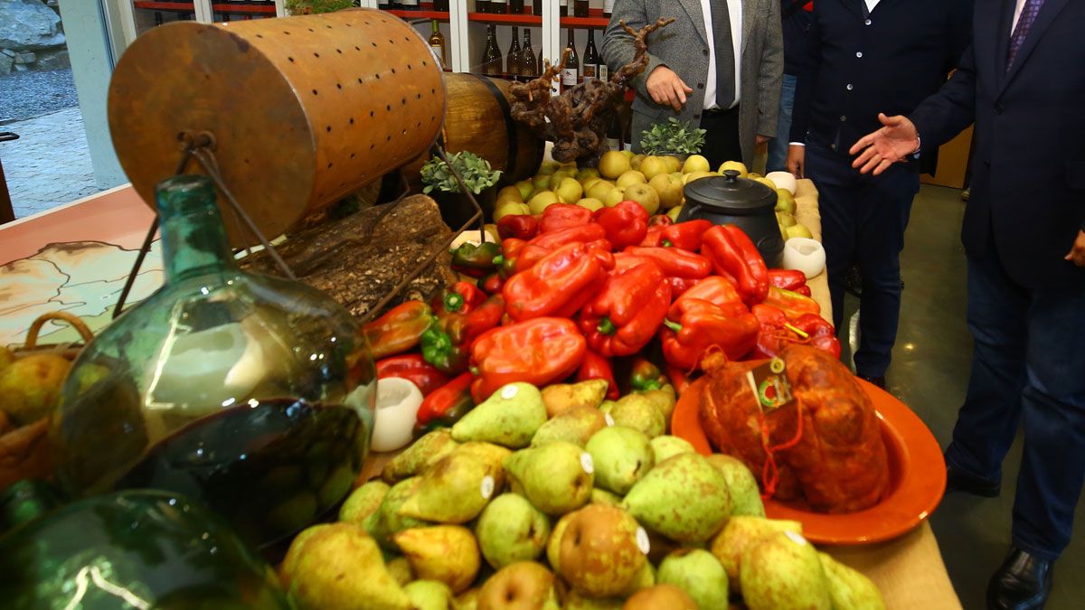 Presentación de los productos bercianos, protagonistas de las Jornadas.