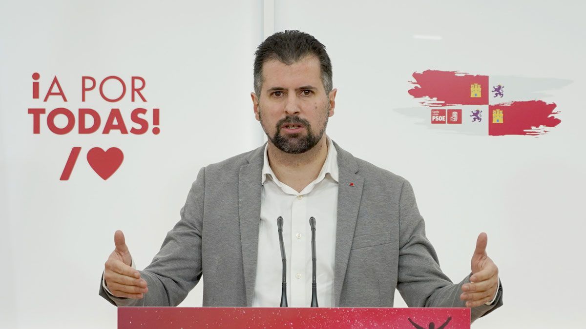 El líder de los socialistas en Castilla y León, Luis Tudanca | ICAL