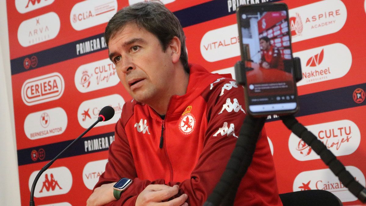 Eduardo Docampo, durante su comparecencia de ayer. | CYDL Eduardo Docampo, durante su comparecencia de ayer. | CYDL