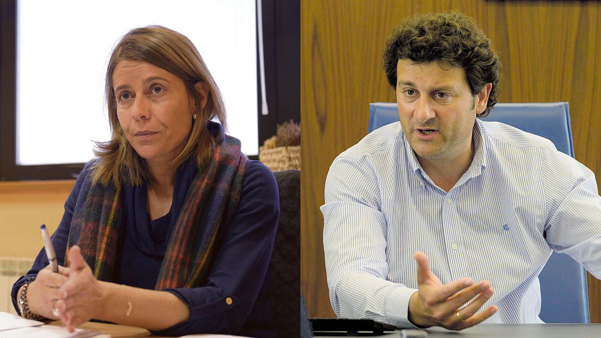 Noelia Álvarez y Manuel García. | MAURICIO PEÑA