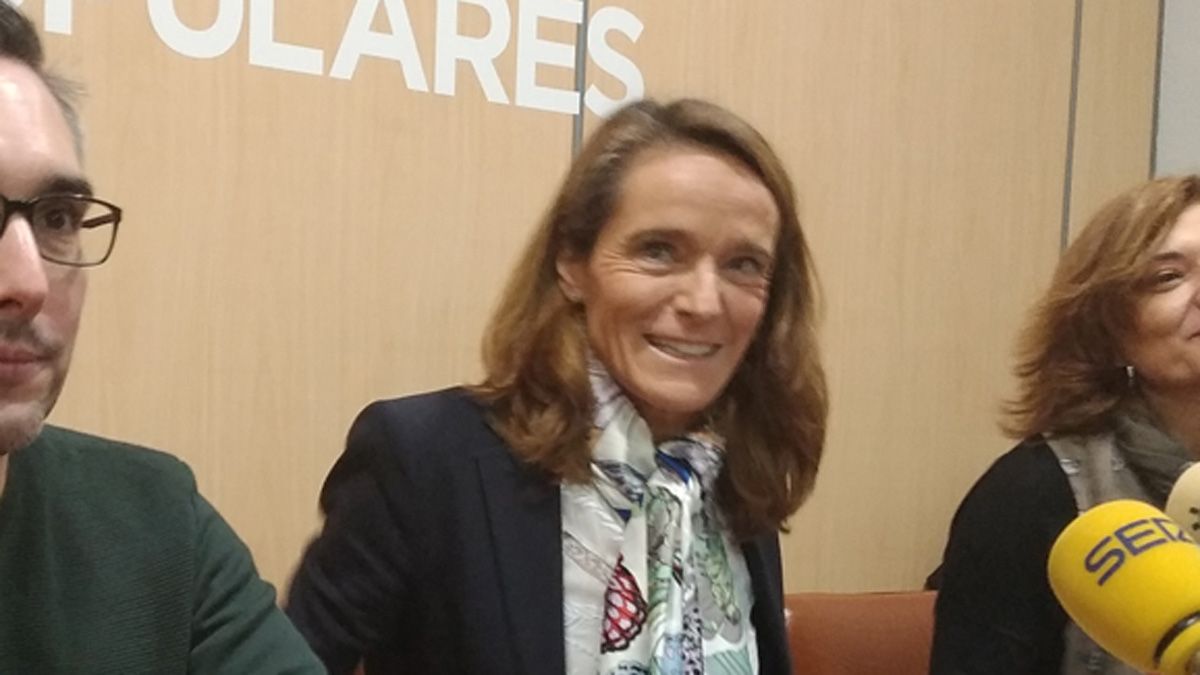 La portavoz del PP en Bembibre, Elsa García, en una imagen de archivo. | L.N.C.