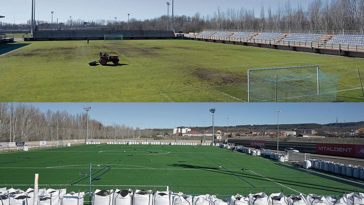 El Área Deportiva de Puente Castro espera recuperar la normalidad a partir de esta semana. | JESÚS F. SALVADORES