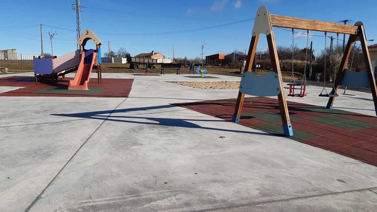 El parque infantil de La Era. | L.N.C. El parque infantil de La Era. | L.N.C.