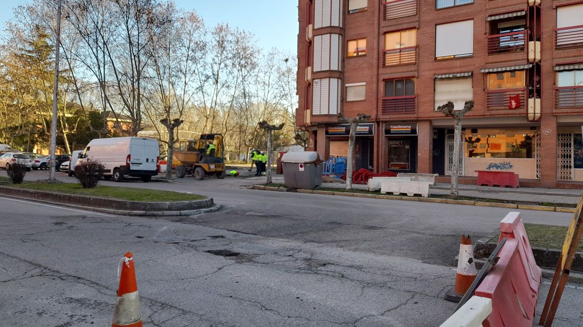 Zona en la que ocurrió el pinchazo de la tubería. | MAR IGLESIAS Zona en la que ocurrió el pinchazo de la tubería. | MAR IGLESIAS