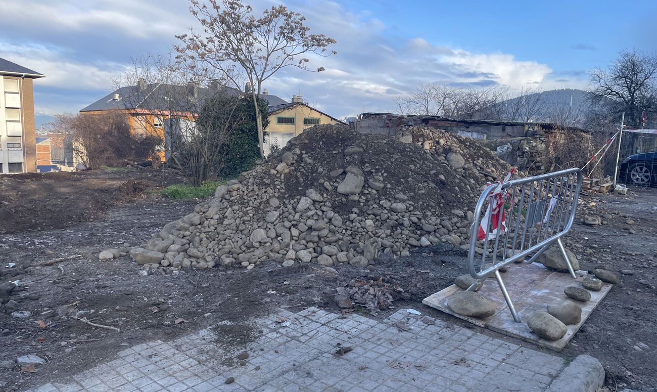 Situación actual de las obras de ampliación del parque del Plantío. | Javier Fernández Situación actual de las obras de ampliación del parque del Plantío. | Javier Fernández