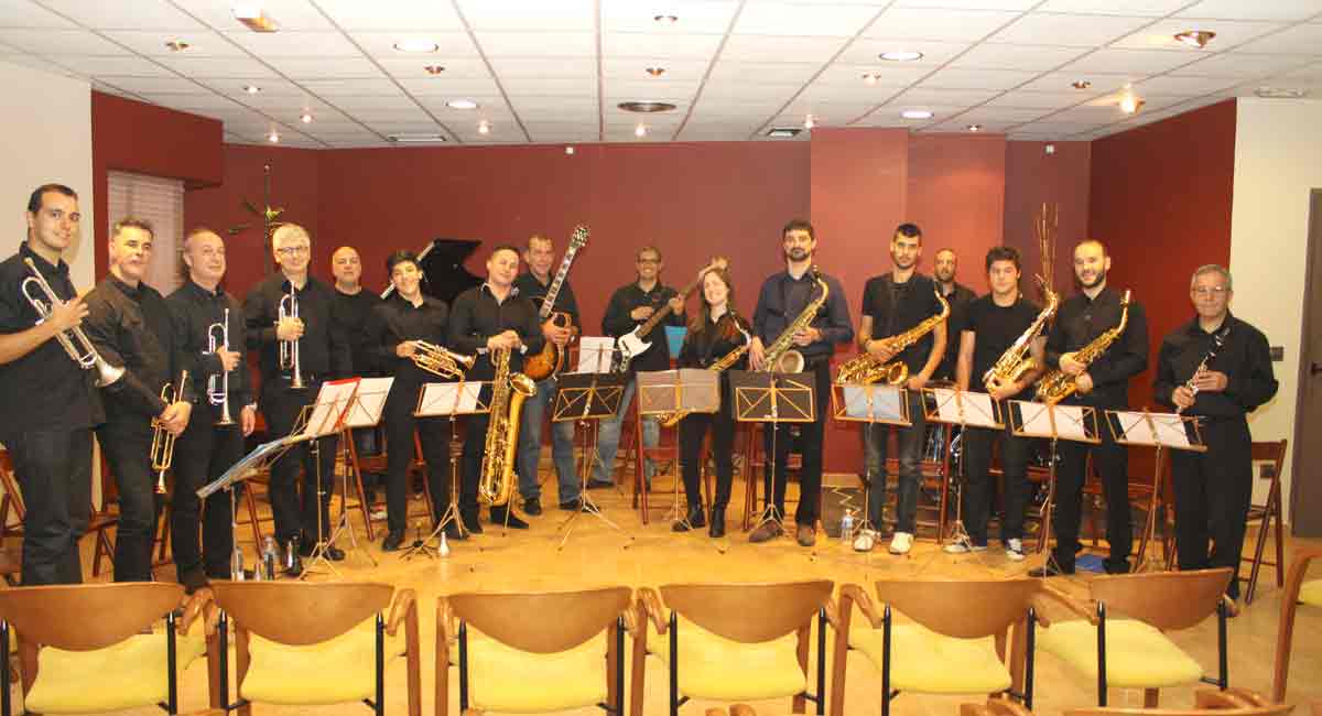 La Big Band nacida al amparo de la Escuela Municipal de Música de León. | E. LÓPEZ
