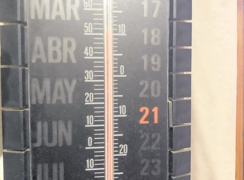 Imagen de archivo de un termómetro | L.N.C.