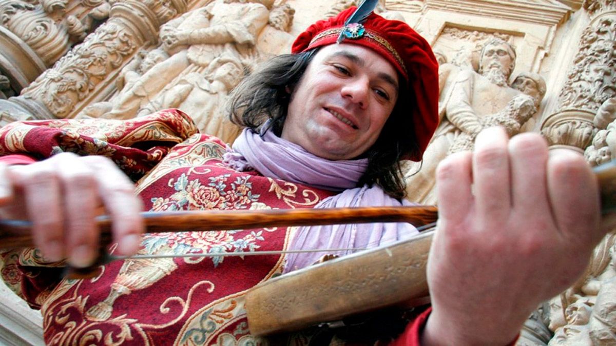 El trovador de La Bañeza Crispín d’Olot. El trovador de La Bañeza Crispín d’Olot.