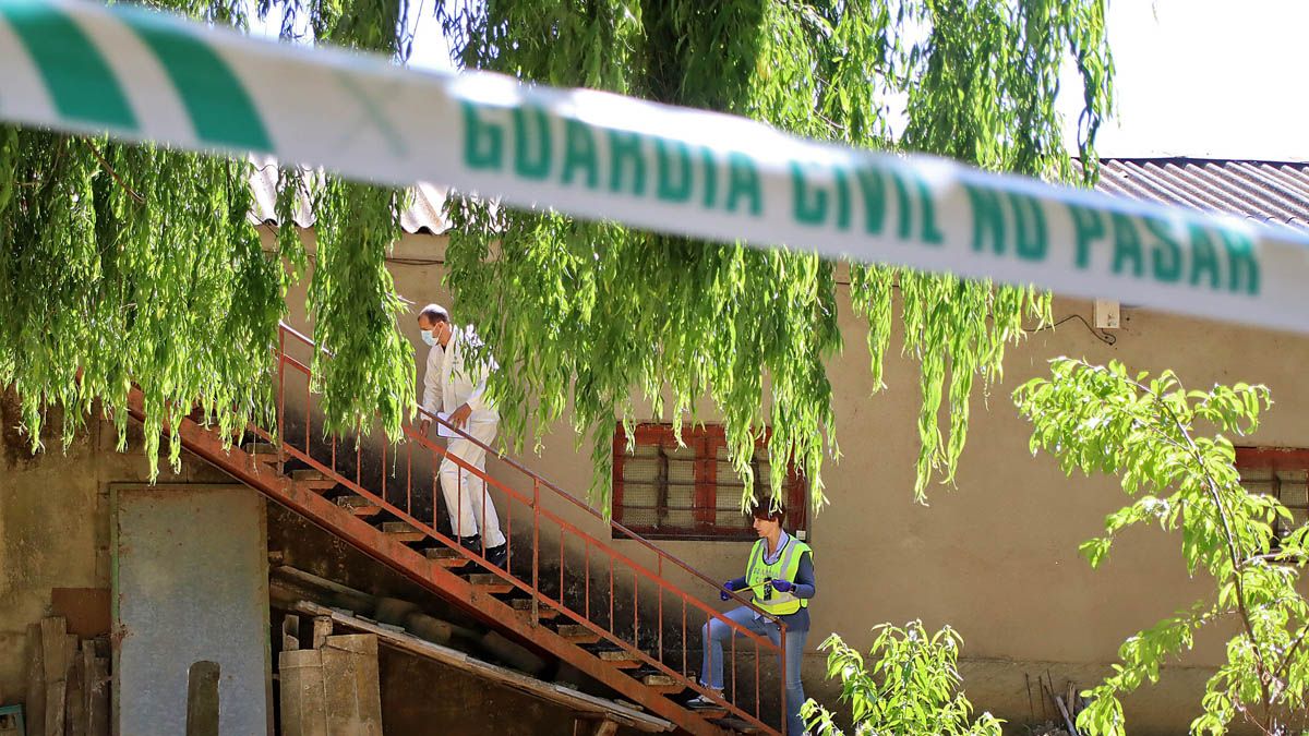 Vivienda de Villagarcía de la Vega donde un hombre murió apuñalado en junio a manos de su pareja. | ICAL