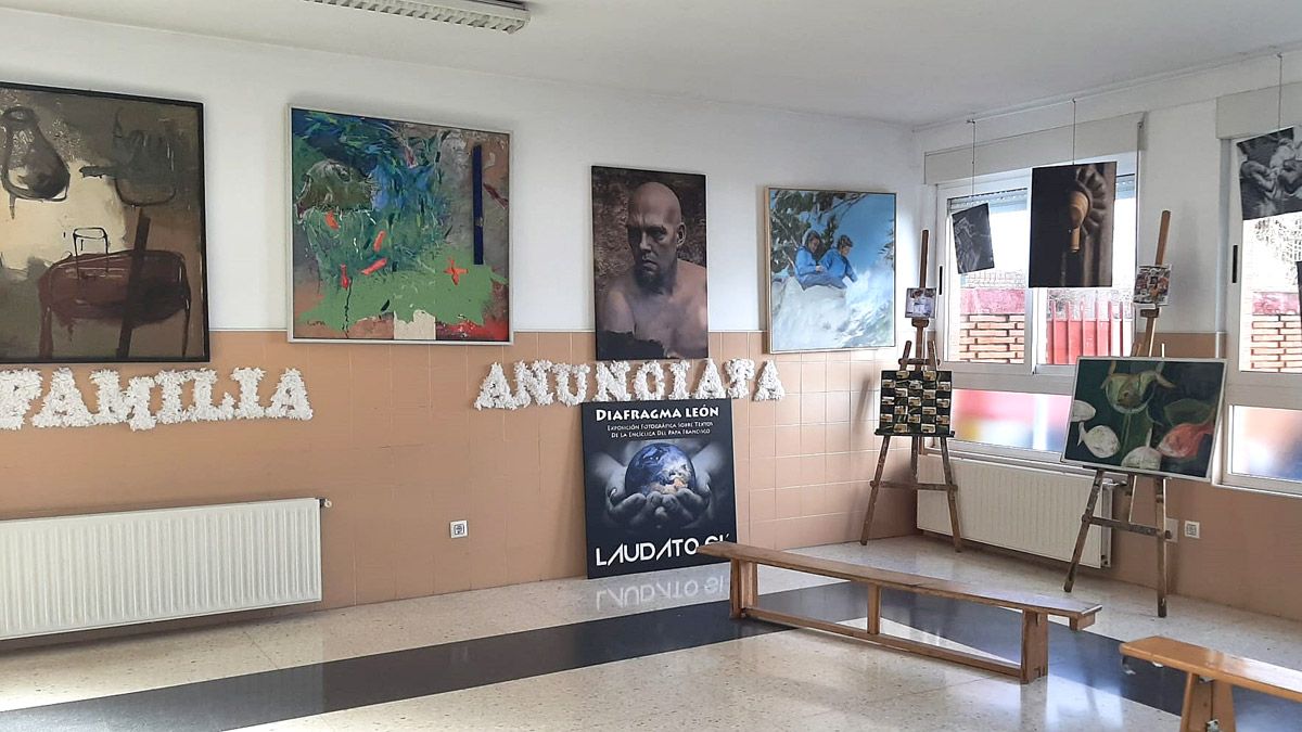 La exposición itinerante ‘Empezamos con arte’ tiene un marcado carácter didáctico.