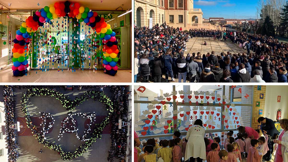 Actividades programadas en varios colegios leoneses con motivo del Día Escolar de la No Violencia y la Paz. | L.N.C.