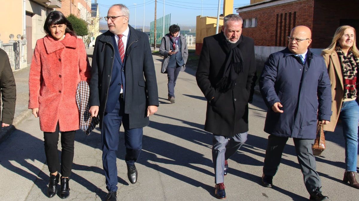 Visita de la secretaria de Estado de Telecomunicaciones a Ponferrada.