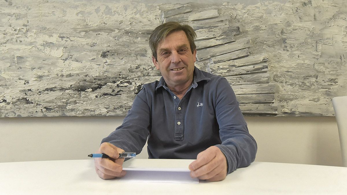 El presidente de Asaja León, Arsenio García Vidal. | SAÚL ARÉN El presidente de Asaja León, Arsenio García Vidal. | SAÚL ARÉN