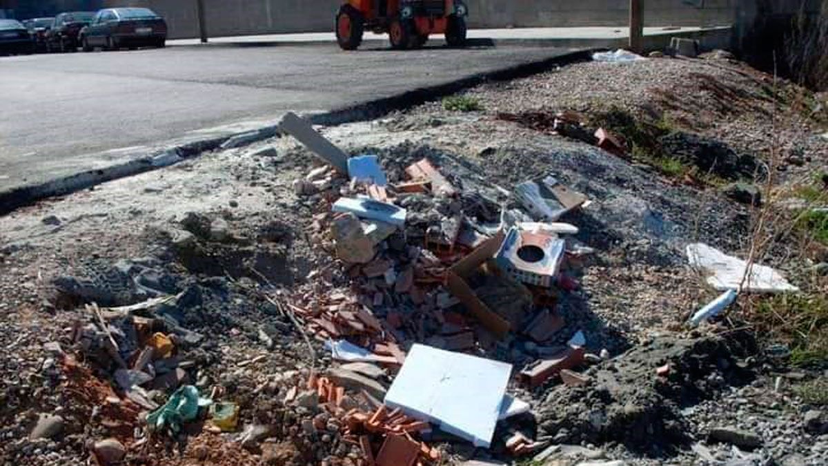 Estado de la zona para la que Carballo pide la urbanización.