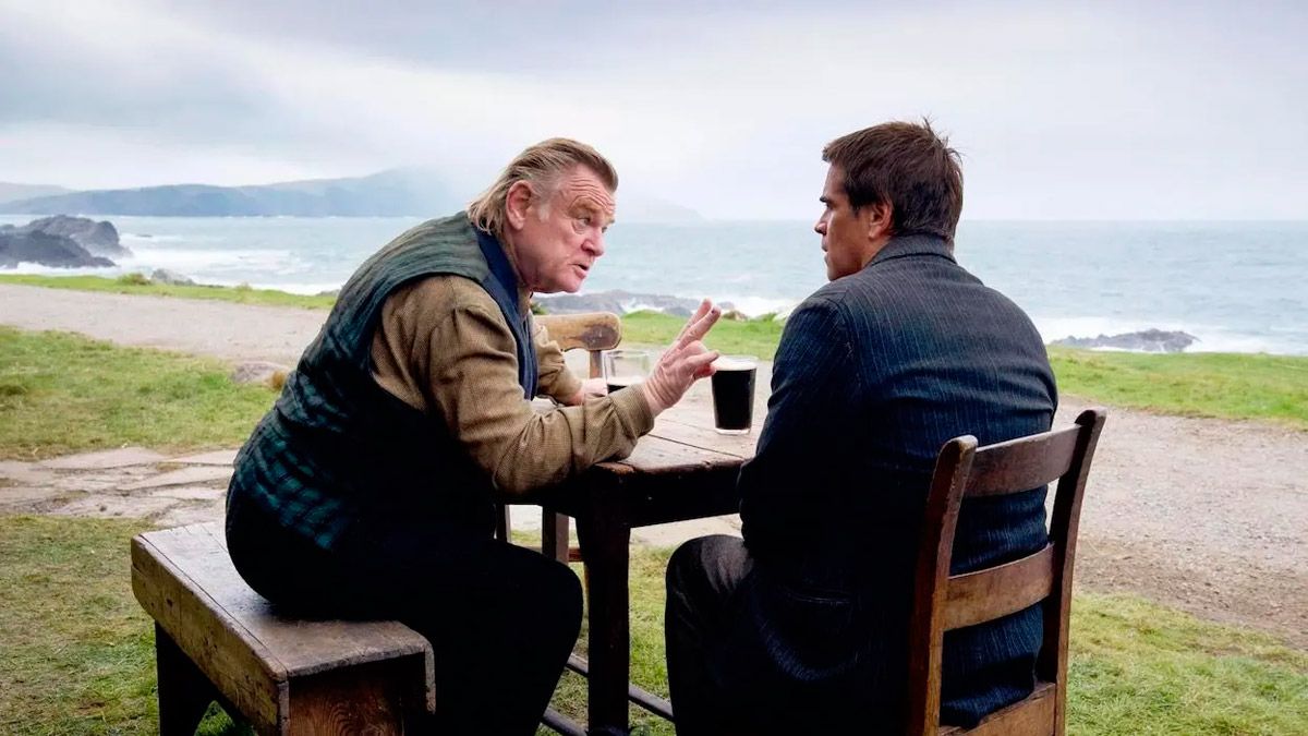 Brendan Gleeson y Colin Farrell en ‘Almas en pena de Inisherin’.