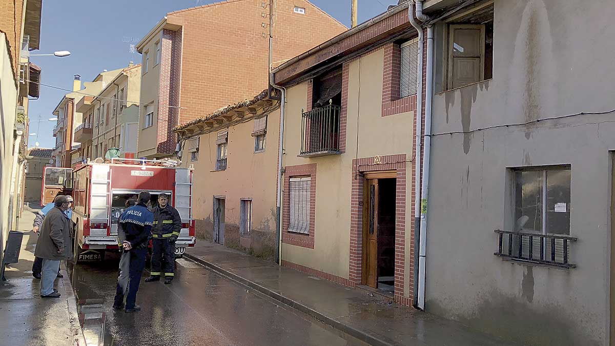 Imagen de un incendio. | ABAJO