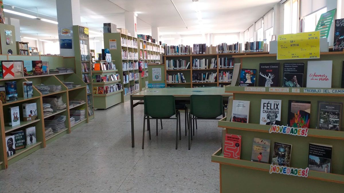 Imagen de la Biblioteca de Trobajo del Camino. | L.N.C.