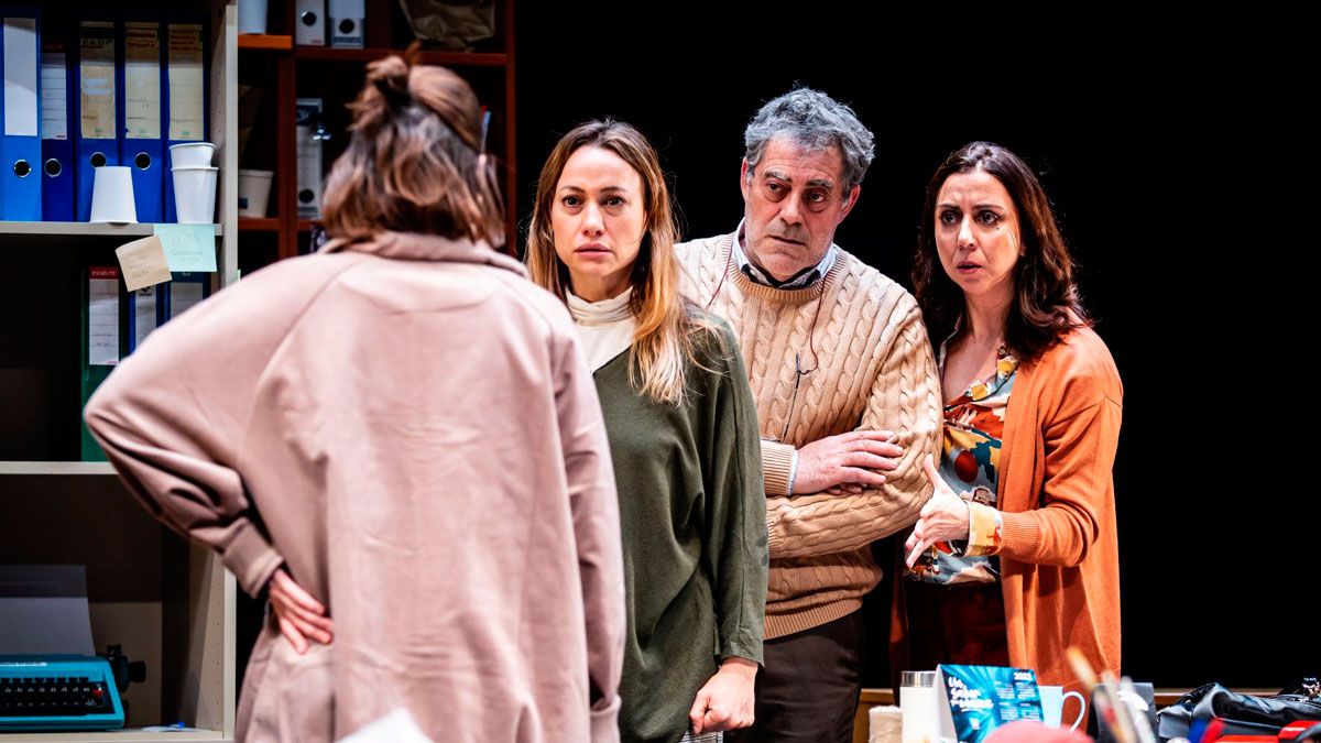 Una de las escenas de la obra.