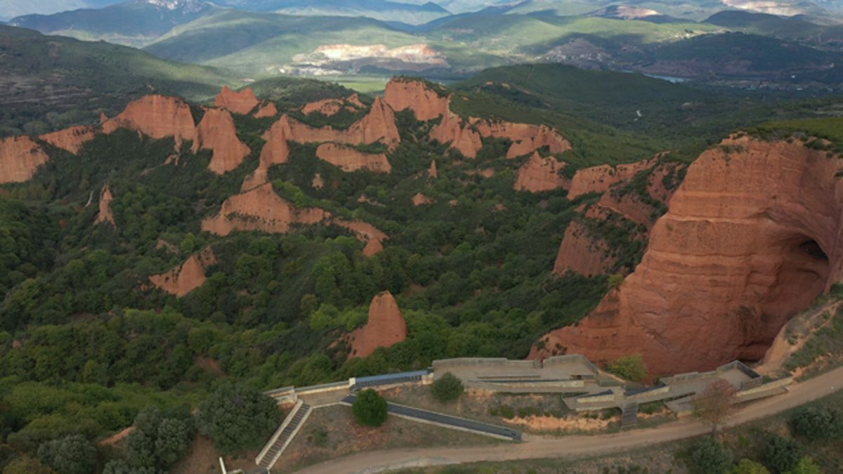 Imagen de Las Médulas.