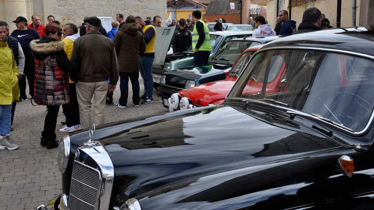 Los coches clásicos protagonizaron la última jornada de la Feria. | L.N.C.