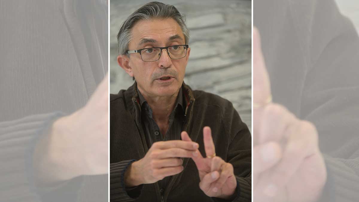 Javier Ampudia. | JESÚS F. SALVADORES Javier Ampudia. | JESÚS F. SALVADORES