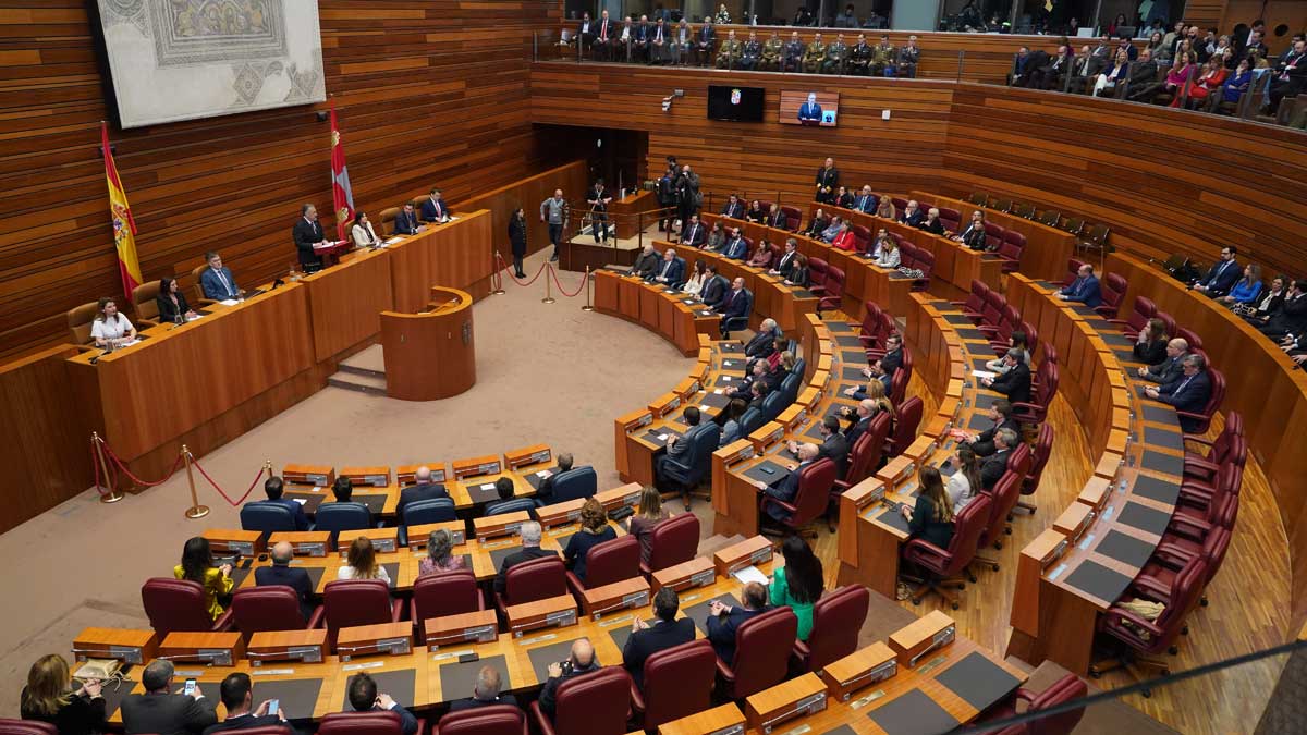 Acto institucional en las Cortes de Castilla y León para celebrar la efeméride | ICAL