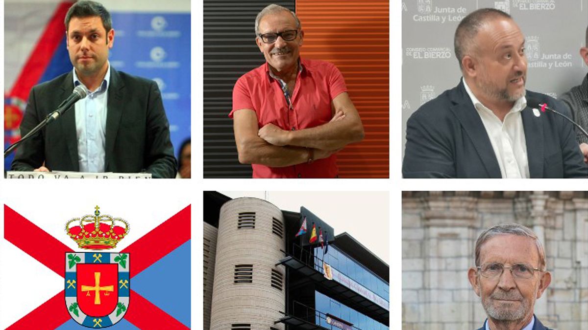 Sede del Consejo Comarcal de El Bierzo, Tarsicio Carballo, Iván Alonso y José Luis Prada | L.N.C: Sede del Consejo Comarcal de El Bierzo, Tarsicio Carballo, Iván Alonso y José Luis Prada | L.N.C: