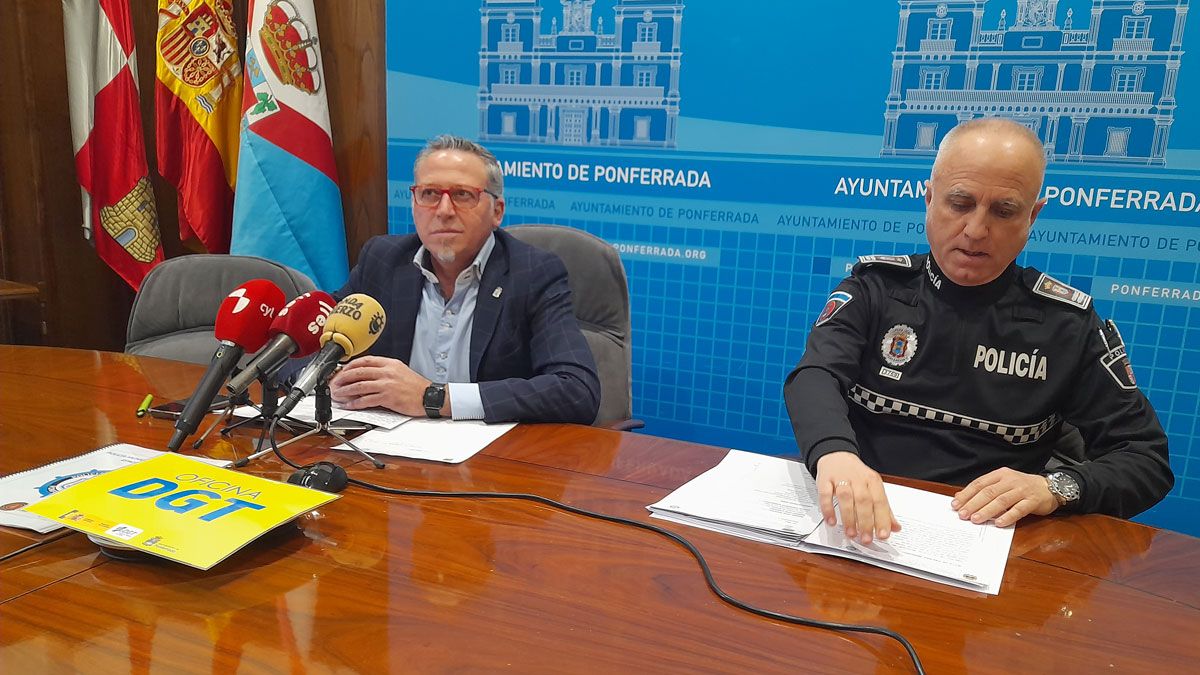 Presentación de los datos estadísticos de la Policía Municipal de Ponferrada. | MAR IGLESIAS