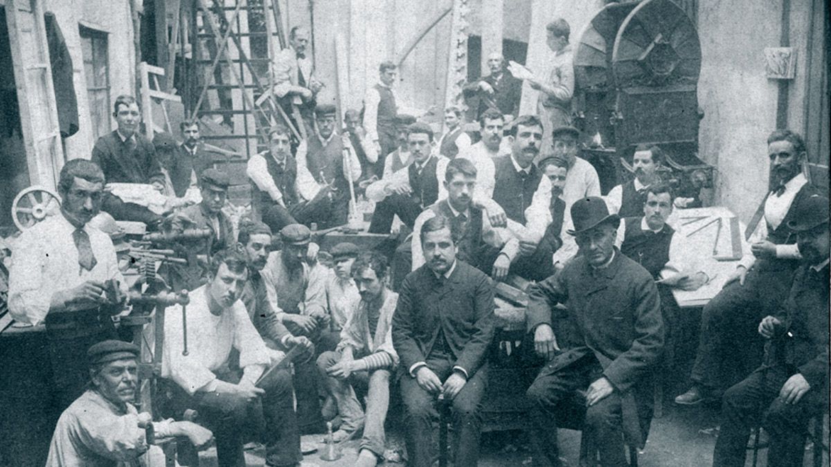 Taller de Eduald Puntí.